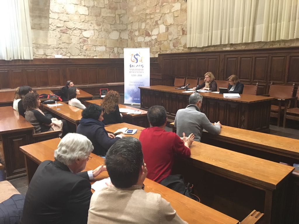 alumniusal's tweet photo. #CIEA2018 | Asamblea General de @alumni_ciea en el #aulaunamuno del #edificiohistorico de la @usal con motivo del @VIIICentenario https://t.co/x2AmJVrz6x