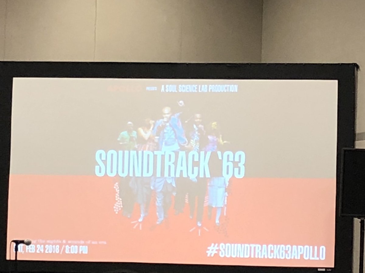 fmargret's tweet photo. Even more inspiration about how arts can help “maintain that our humanity is preserved” ❤️❤️❤️ I cannot wait to see it, someway! Thanks @SXSWEDU! #EdTVLive #soundtrack63apollo #SXSWEdu #shipitedu cc @Artscorps @GinaCharlet https://t.co/A5vOGtcpkF