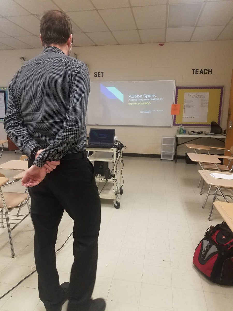 AmandaMongillo's tweet photo. Our second session is about to get started! #amplifyecpsday #AdobeSpark https://t.co/yi8SdRWs1F