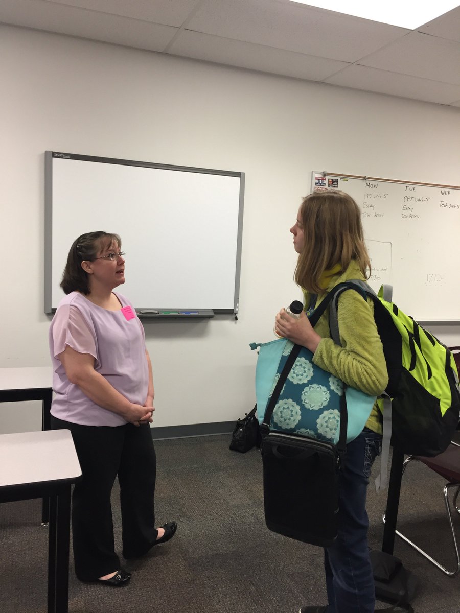 BISD_LINC's tweet photo. Thanks to Beth McLemore for visiting with @BridgeportHS LINC students during iBreak today! Beth works at @BridgeportIS and is also a published author! She gave the students a great overview of the writing and publishing processes.  #WhyBISD #BportProud https://t.co/RRbvFyXw1D