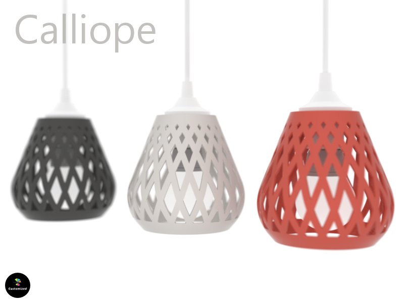 castomized's tweet photo. CALLIOPE is a stylish and elegant pendant lamp shade Get it @3dshare https://t.co/wyvzvxAsx8  #3dprinting #3dprint #3DDruck #DIY #3Ddesign https://t.co/op0M6njLYO