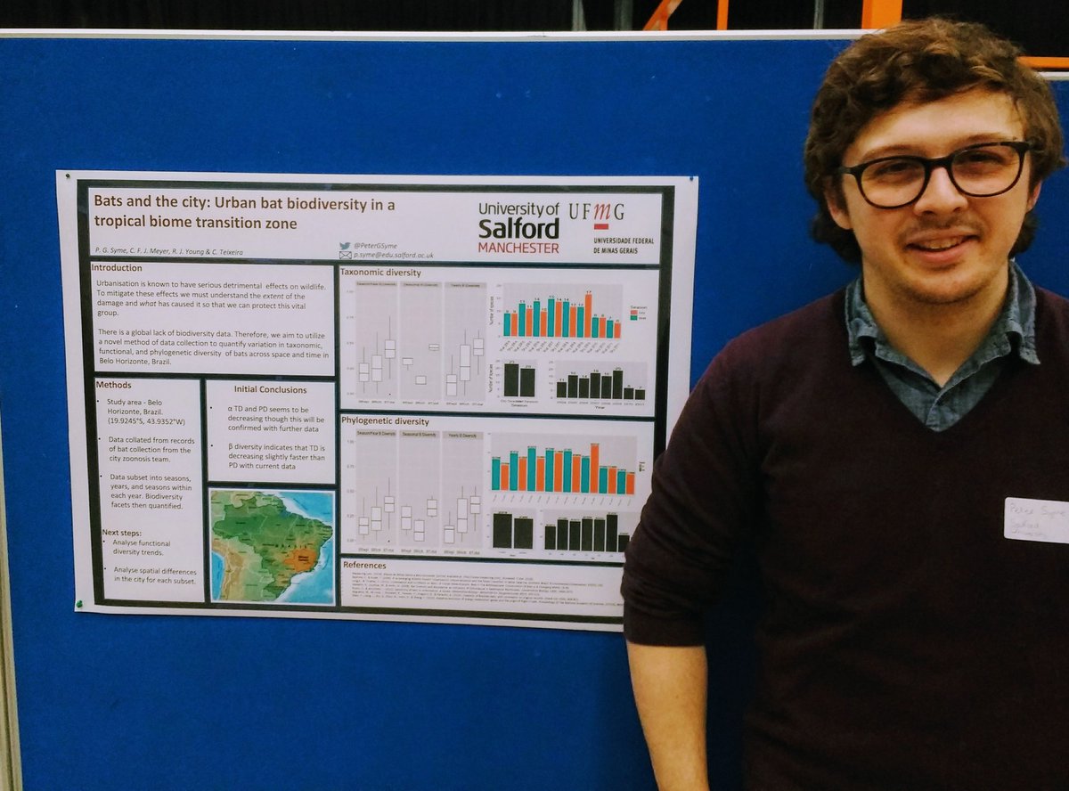PeterGSyme's tweet photo. Presenting my research for the first time! 

#MMUPGC18 https://t.co/qR2CCIfVKX