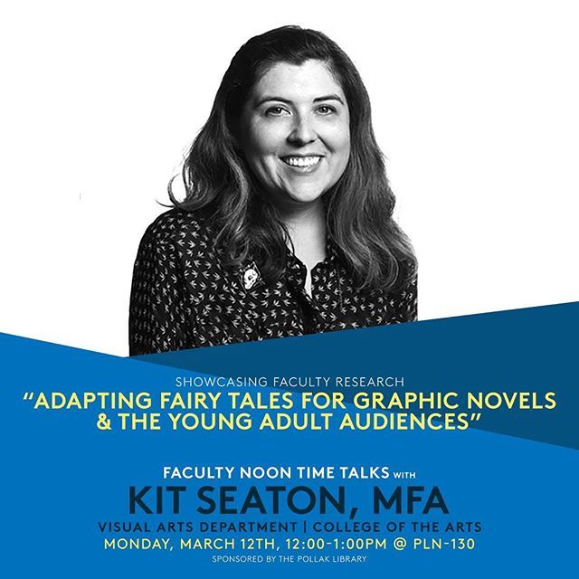 pollaklibrary's tweet image. Visual Arts Professor Kit Seaton will be presenting her research in room PLN-130 Monday, March 12th! Bring a lunch and enjoy this #CSUF Faculty Noon Time Talk! #csufcota #csufvisualarts ift.tt/2p0OdnQ