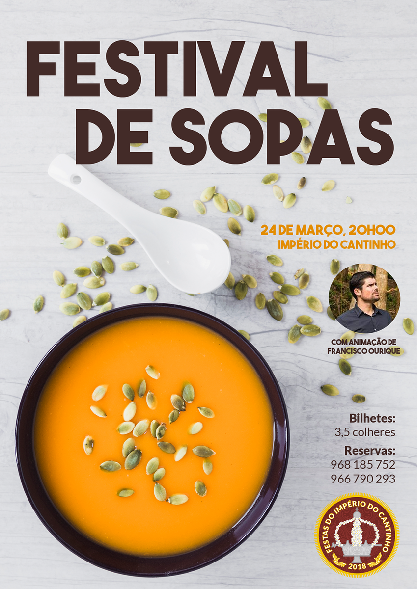 festaseventospt's tweet photo. #gastronomia #festival #sopas #imperiodocantinho #angradoheroismo #franciscoourique
Festival de Sopas | Império do Cantinho | Angra do Heroísmo
https://t.co/WP8bxY2npb https://t.co/7C15QpwoEY
