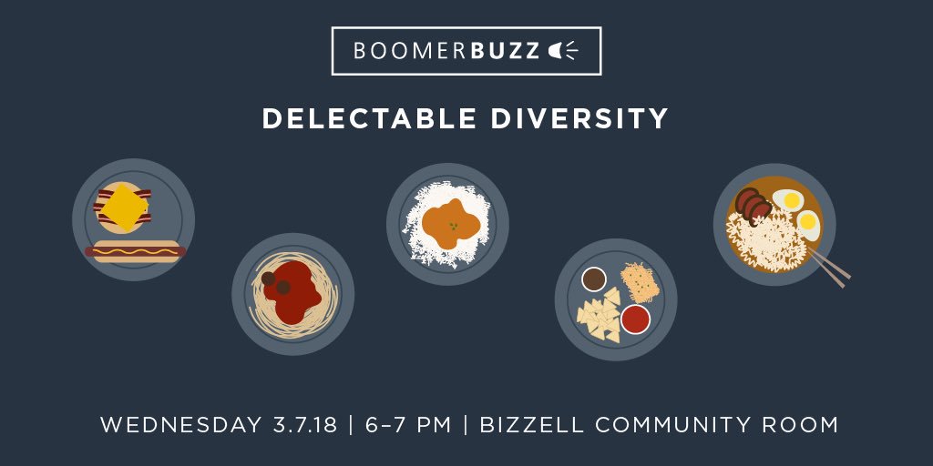 Join our Boomer Buzz team tonight from 6-7 in the HCLC. There will be FREE FOOD and you’ll get to learn about all of the diverse student organizations on campus! <a href="/FreeFoodatOU/">Free Food at OU</a>