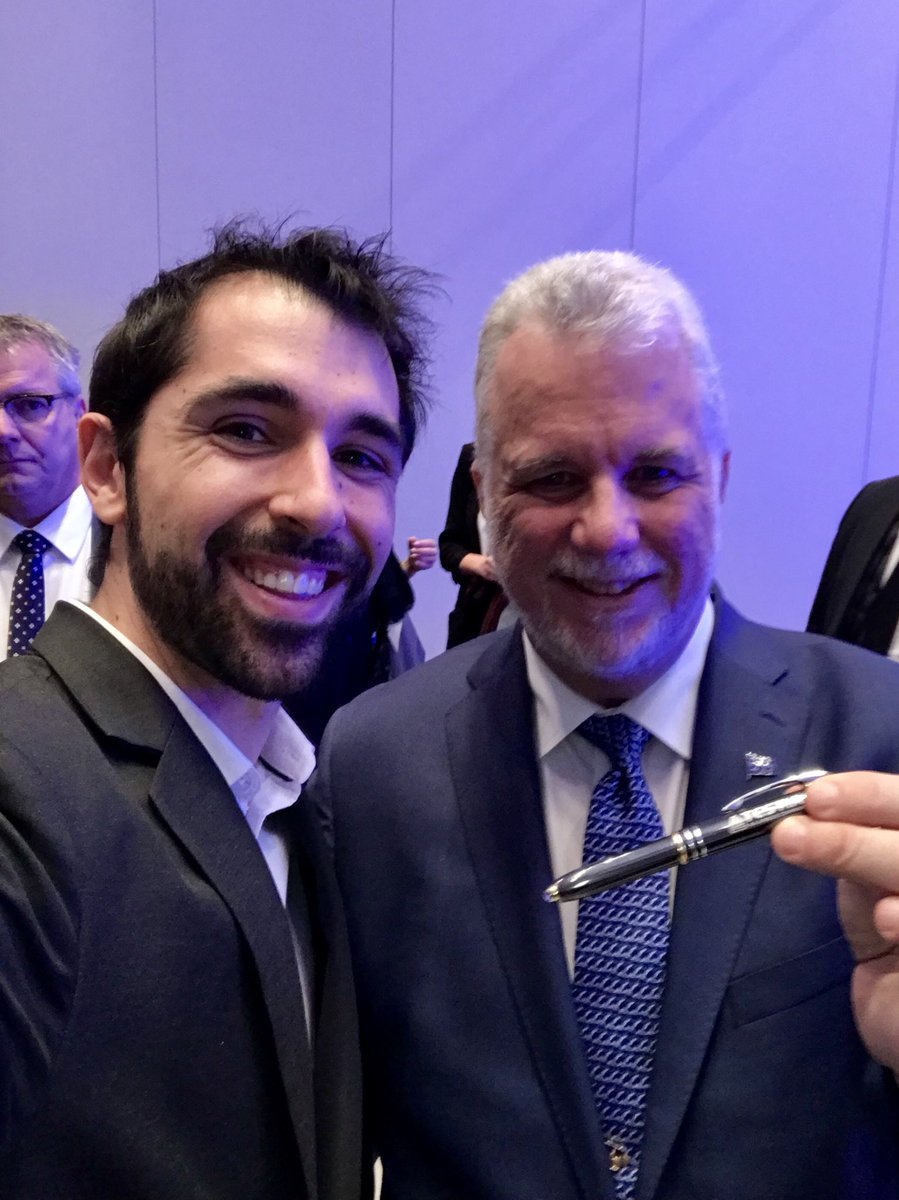 TeddyCanadas's tweet photo. Rencontre avec la présidente de la région Occitanie, Mme Carole Delga, et le 1er minister du Québec, Mr Philippe Couillard ! @Testia_ démarre au #Québec @CCI_Paris_IdF @Quebec_FR @phcouillard @CaroleDelga @Occitanie @airbus #FrQc #airbus #testia #NDT #CND https://t.co/3LdGoQMAZs