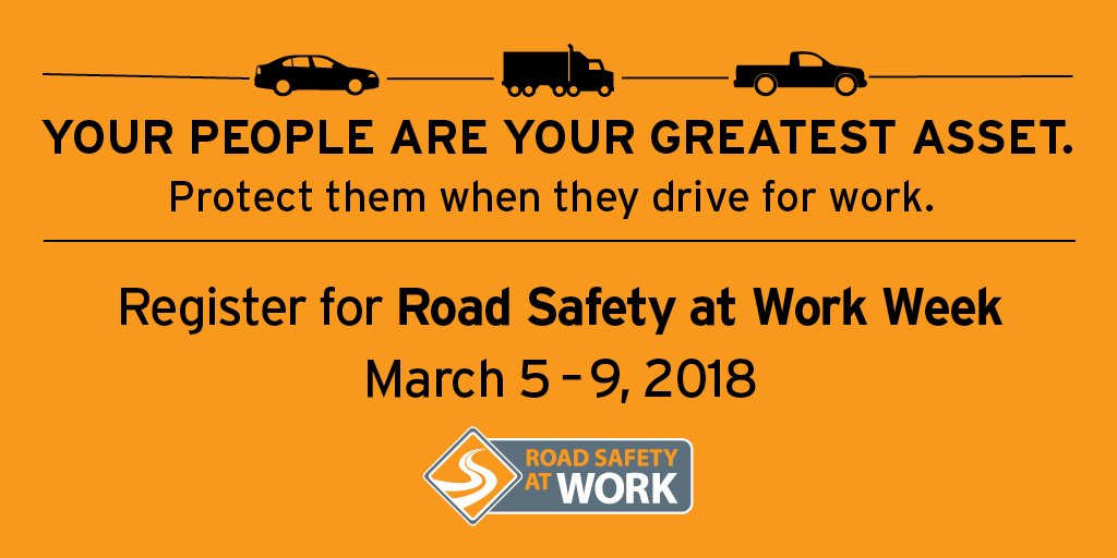 RoadSafeAtWork's tweet photo. #RSAWWeek - Some companies are holding toolbox safety training sessions to remind all workers about #roadsafety, focusing on issues like driver fatigue, distracted driving and staying visible in high traffic areas. Let us know what you're doing #RSAWWeek https://t.co/0kZM3bfajI https://t.co/59eAyvCDNd