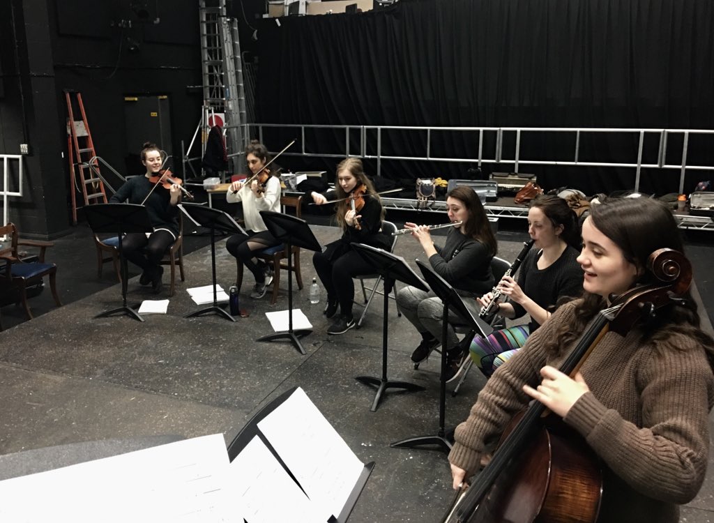 JacobLeeson's tweet photo. Smashing through the last bits of score for First Lady Suite this week, having a blast! @GSABAAM18 @The_GSA @tom_turner7 @APickardPrice @rachaelkerridge @niallbailey @Leea_Smith @GSAProduction19 https://t.co/UWX03ReOLM