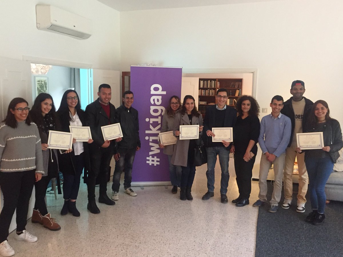 Félicitations aux volontaires qui ont participé dans l’atelier #wikigap et écrit des articles sur des femmes marocaines, notamment dans la vie politique et la société civile. Pour un Internet plus égalitaire. #genderequalworld #maroc <a href="/NDI/">National Democratic Institute</a> @ONUFemmesMghrb