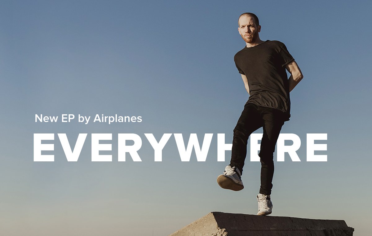 Instrumentals that uplift — Airplanes’ newest release ‘Everywhere EP’ ebbs and flows with the narration of your story: mscbd.fm/rlpcw