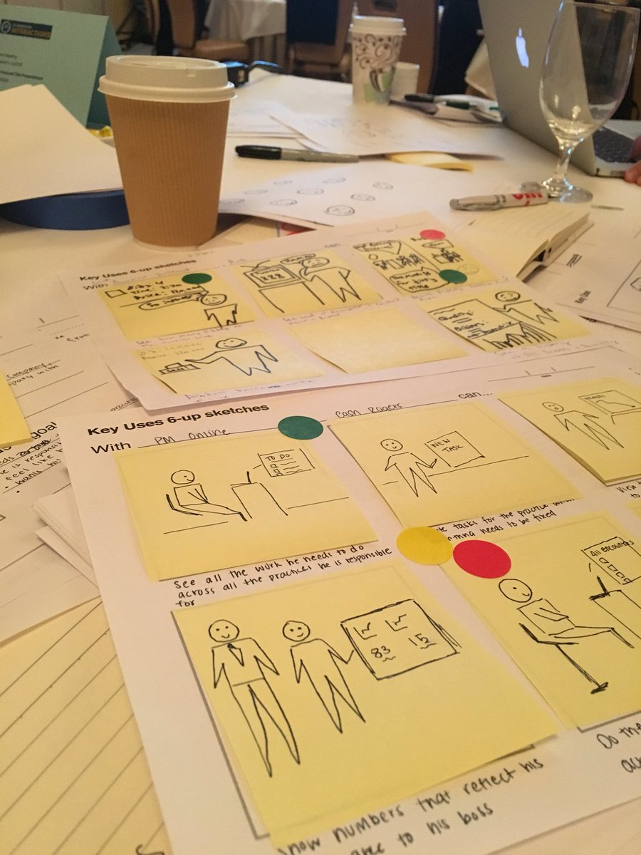 shibanimayer's tweet photo. Learning simple sketching techniques to show the value of your product! #UXImmersion @katerutter @MrEmpyrean https://t.co/Fa9nDKm2ps