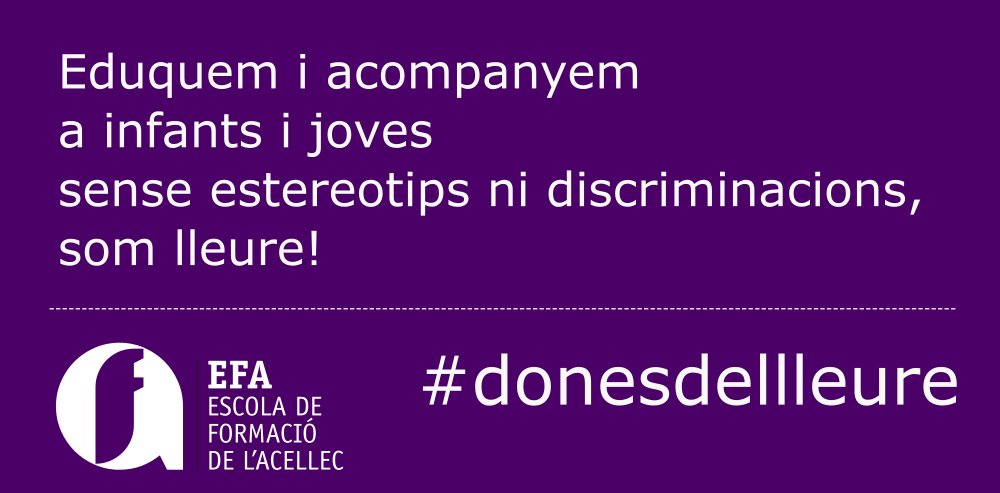 Acellec's tweet photo. El lleure en femení #donesdellleure https://t.co/eVrx5vLSLJ https://t.co/N5G8Kc6rgD