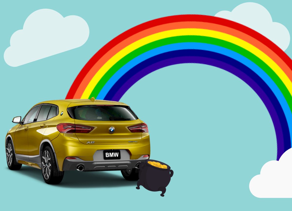 Let a new BMW be the pot of gold at the end of your rainbow! 🌈 
Which model would you feel lucky to drive away in?