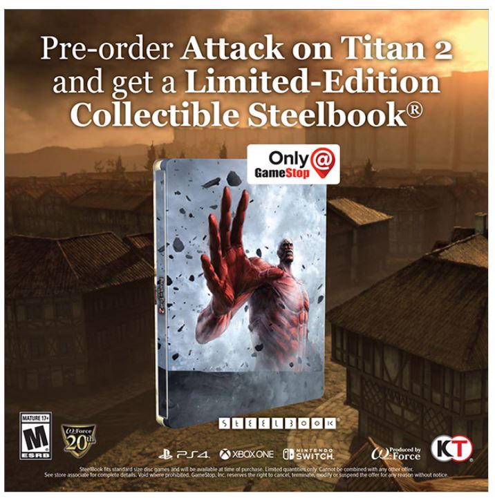 Attack on Titan 2: Final Battle - Nintendo Switch for sale online