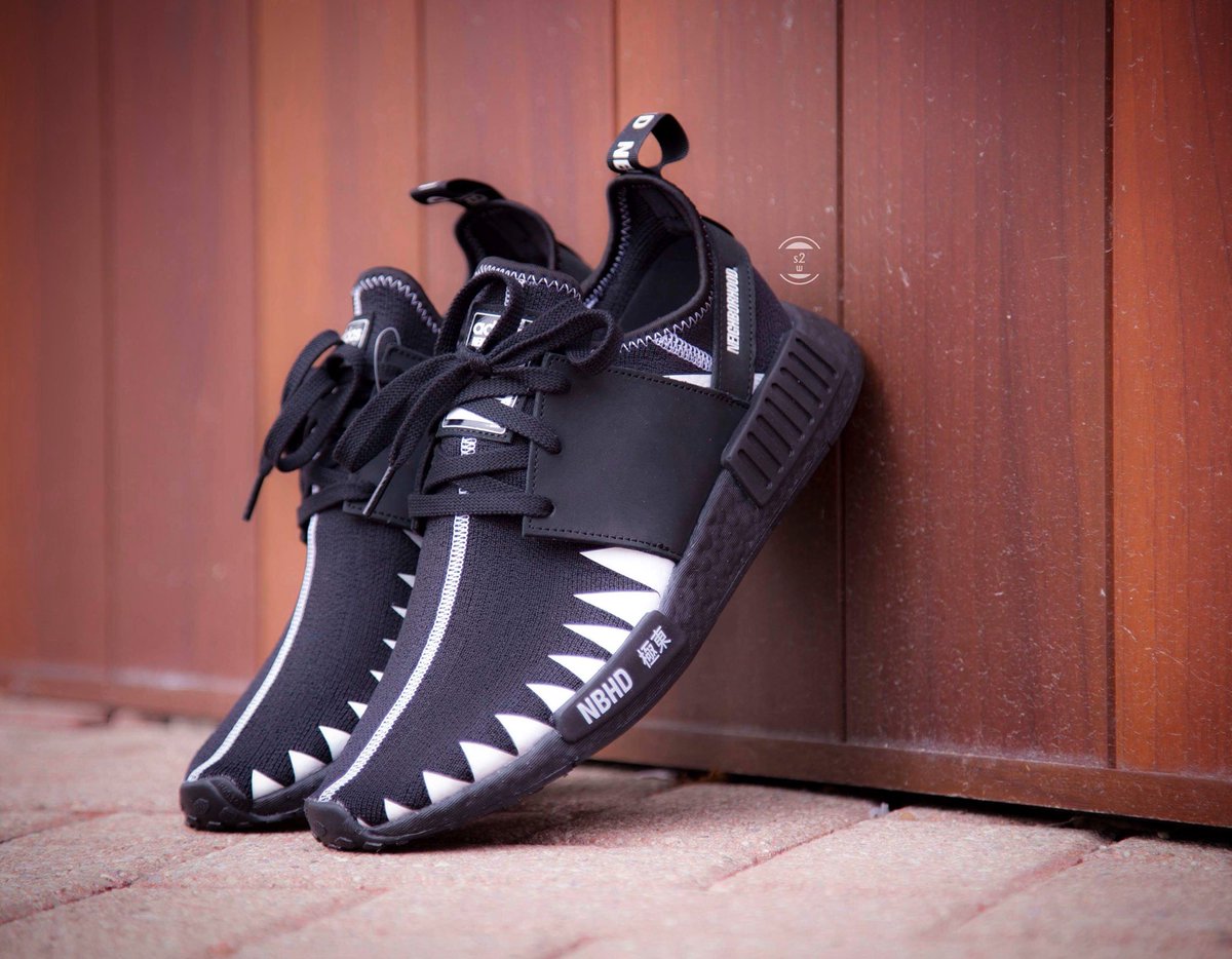 s2DoubleU's tweet photo. 🦈⚫️⚪️Adidas NMD R1 PK by NEIGHBORHOOD 🌊 @adidasCA @adidasoriginals @adidas @wex1200 @NBHD_INFO #adidas #nmd #nmdr1 #boost #nmdr1pk #collab https://t.co/K27YgvjlAI