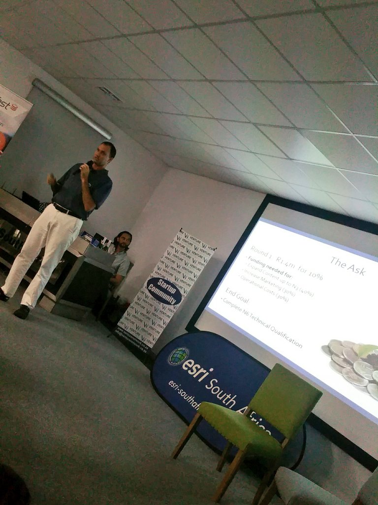 Cubebucks's tweet image. "Develop the technical workforce for the future"
86% of engineering students drop out of University - Seebox Vision provides e-learning for Engineering! 
Wow! So interesting!
Love the pitch guys!!
@venture_sa
@EsriSouthAfrica
#cubebucks #esrisouthafrica #vnsa #pitch #startup