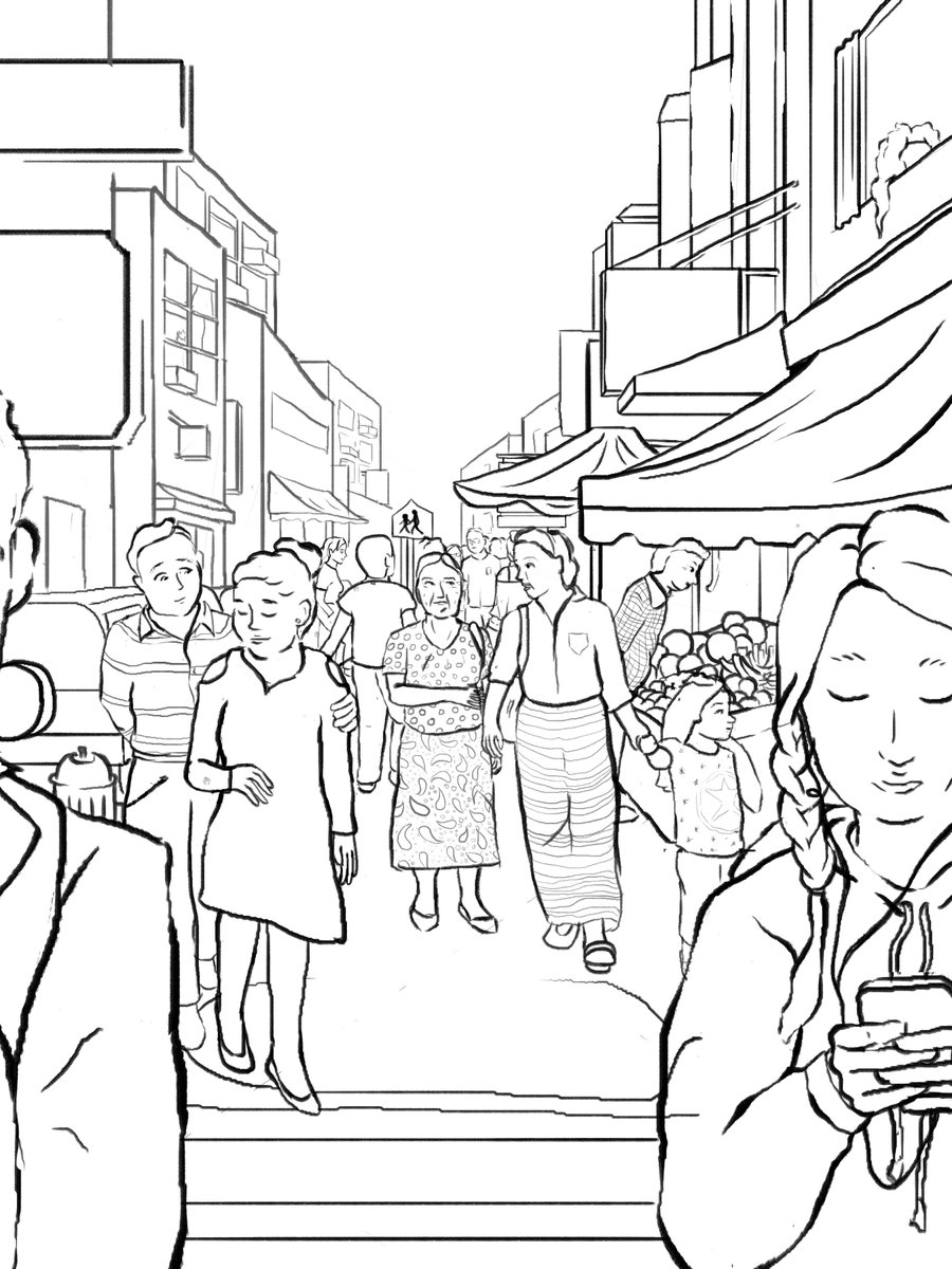 cd_illustrate's tweet photo. Trying something new 🤷‍♀️ Line drawing is done for my next piece. Will soon be colored and animated! #linedrawing #drawing #brooklyn #newyork #illustation #illustrator #art #artist #color #animation #2danimation #portfolio #digital #photoshop https://t.co/N1BU2JHTsZ