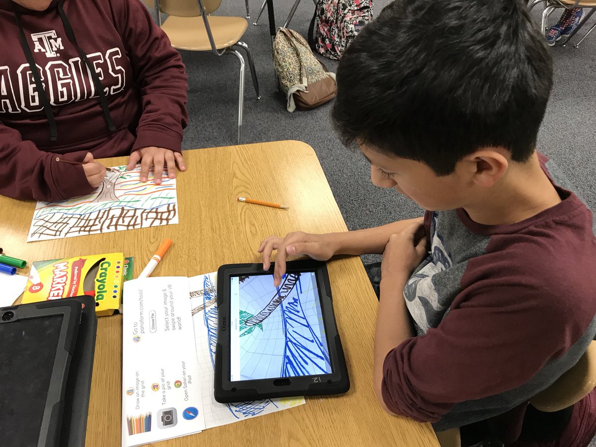 NISDStinsonLib's tweet image. We created our own 3D images today using @Panoform grids! A great #TeenTechWeek activity! Thanks @techcoachlizzy for all your help!!