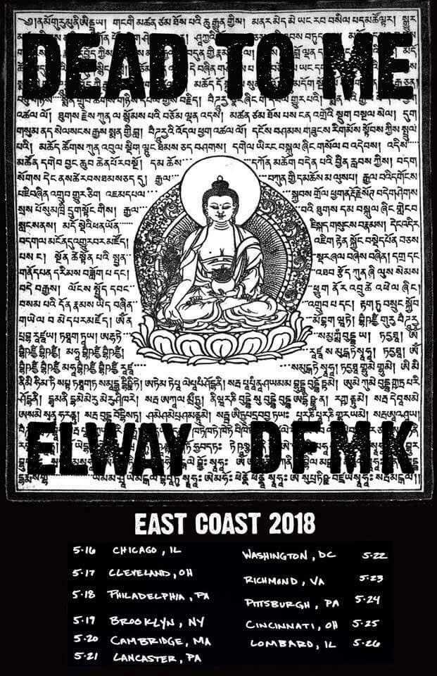 laescalerarecs's tweet photo. Catch DFMK on tour with Dead To Me and Elway this May! https://t.co/D4ioLqwIYM