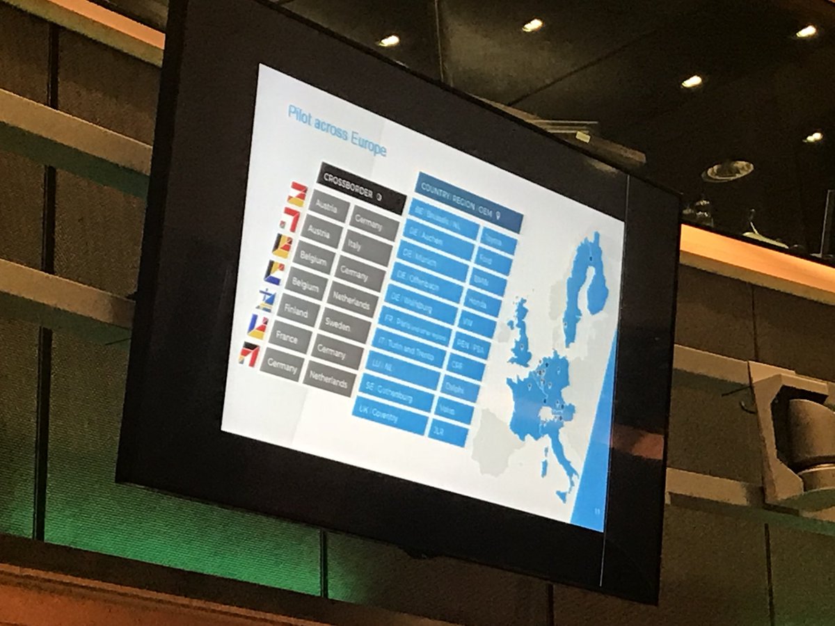 ERTRAC_EU's tweet image. 1000 drivers will test 100 cars across 10 European countries: ambitious objective of the @_L3Pilot_  project to test #Automated_Driving systems, thanks to European #H2020 funding. Presented at EP event by @IsmailErtug