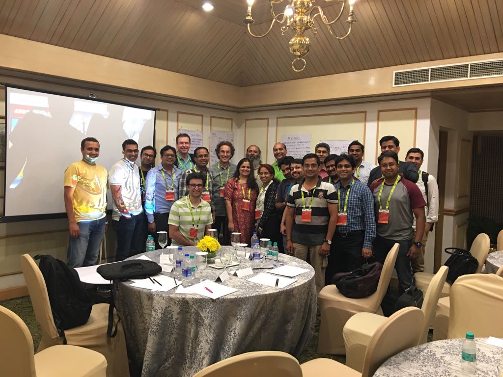 masaldaan's tweet image. Fantastic workshop on Architecting Enterprise Transformation by @ghohpe at @agileindia #AgileIndia2018 plus I got my beloved copy of #EnterpriseIntegrationPatterns signed!