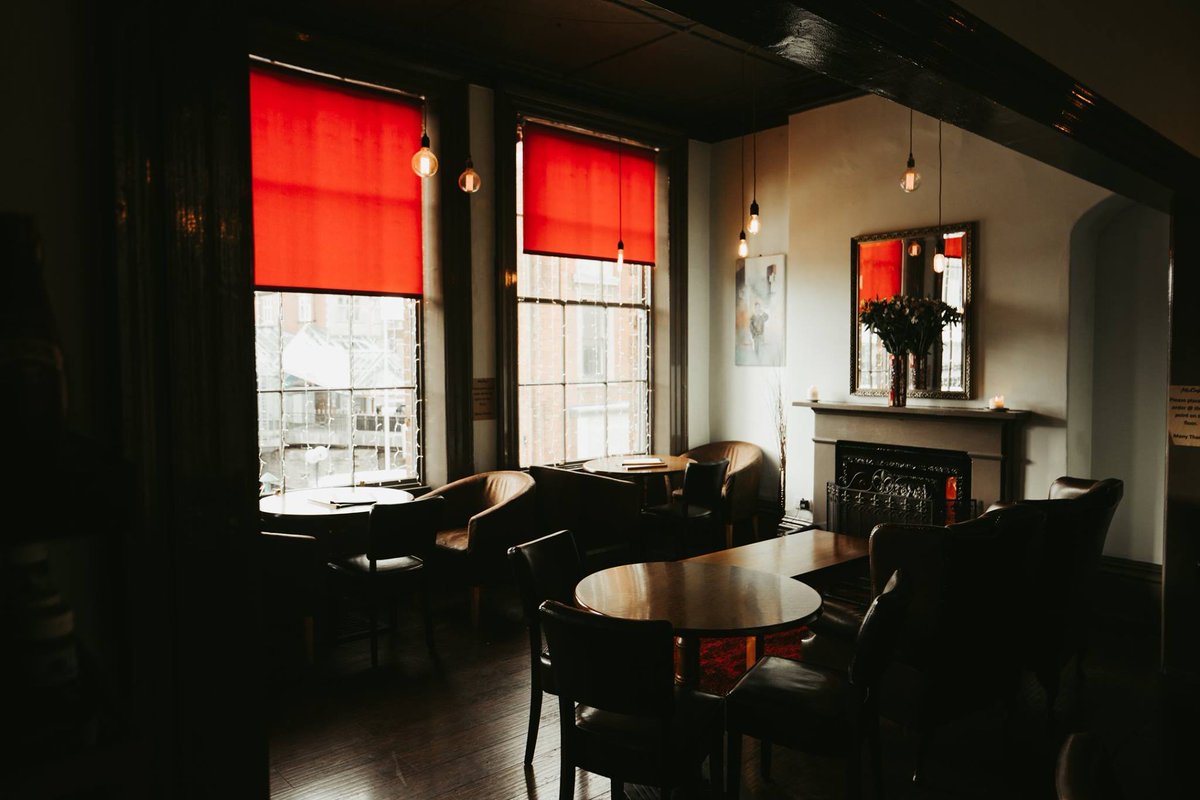 The window seats always go fastest up on our third floor. With Russell Brand playing tonight over at city hall, they may go even faster. Be sure to book a table to grab some food and something to drink before or after.

mccoyshull.co.uk/contact-us/

#russellbrand #hull #coffeeshop