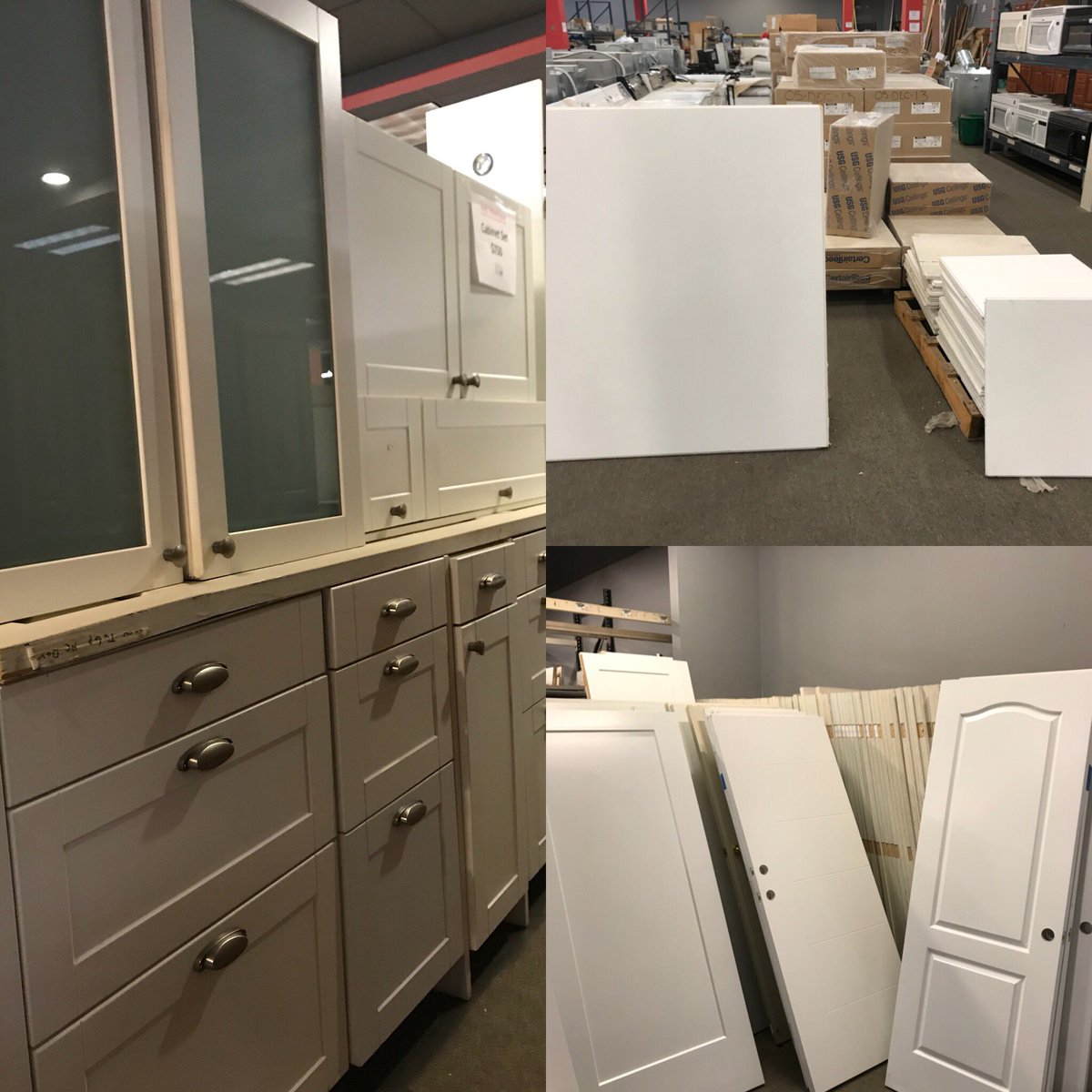 Bud S Warehouse On Twitter 16 Pieces Of White Cabinet Joy Nice