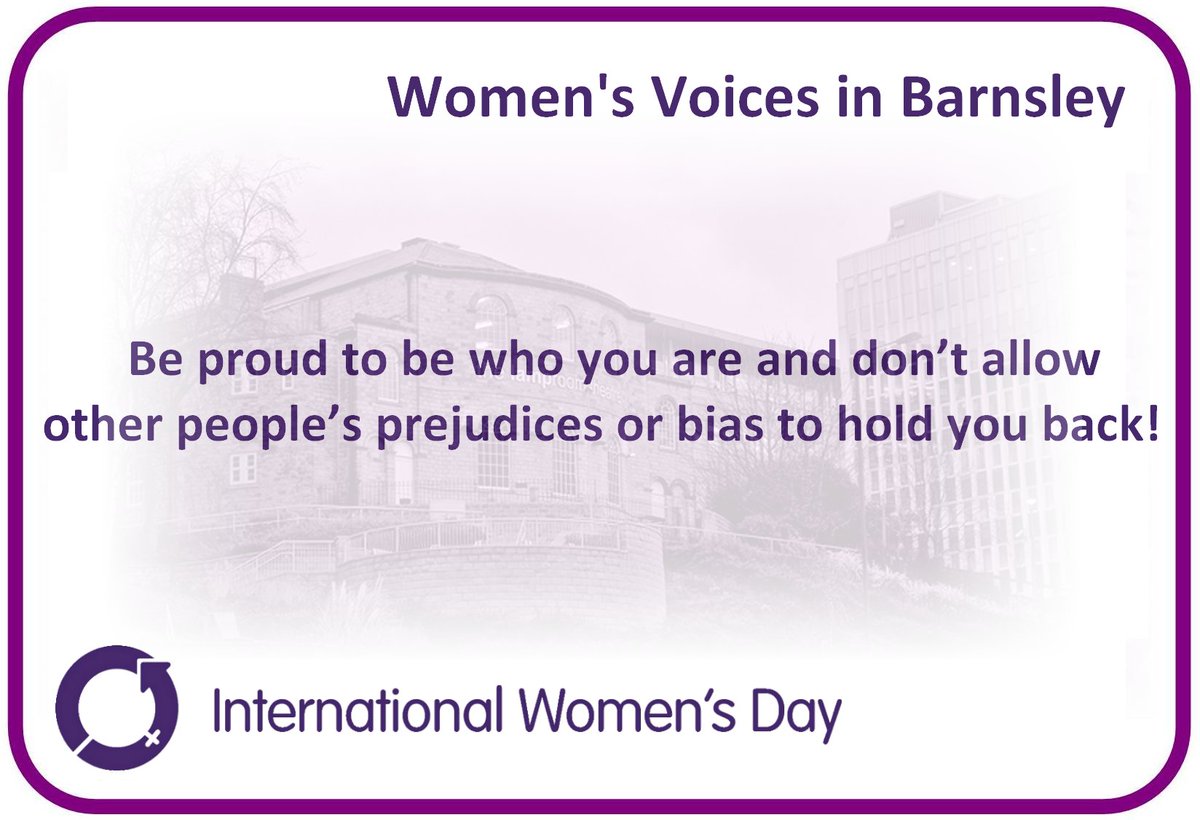 BarnsleyGef's tweet photo. Being female can be difficult. Being female &amp; moving into a new job, with a little excess weight &amp; being over a certain age – is almost impossible in an environment where youth is key!

Read more of this "#WomansVoice" story on Facebook:
https://t.co/YMNVw0hpgu
#IWD #IWD2018 https://t.co/Um3Vd7QmLv