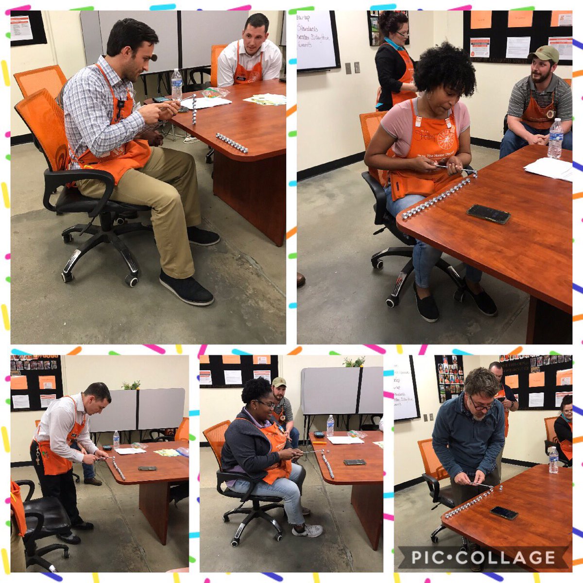 woodfordTHD's tweet photo. Team building @specality tuesday!! #funtimeshadbyall #chrisdidntwinthistime #thd360 #johnisthegamemaster #winning https://t.co/TuM1bjxrB2