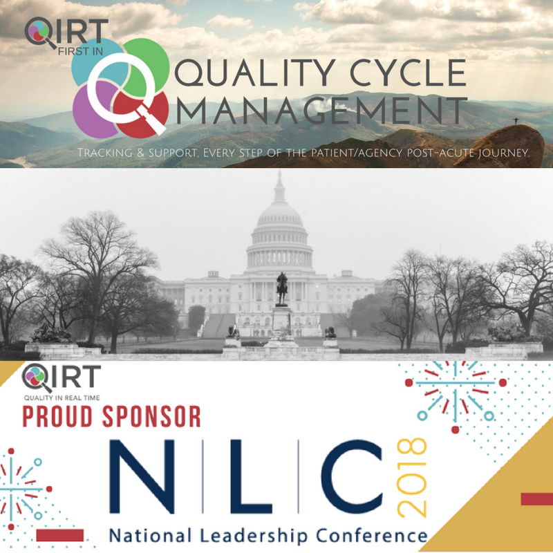 QIRTClinical's tweet photo. QIRT is at the National Leadership Conference this week! Stop by our table, let's chat about what QIRT is doing to focus on benchmarks, metrics and workflow processes. Be sure to say hello to Corinne!
#qualitycyclemanagement #homehealthcare #NLC2018 #QIRT https://t.co/oMiQQVQZmE