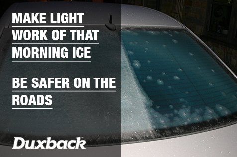 DuxbackUK's tweet photo. More snow on the way for the North of England with Sleet and snow for upland areas and some lower ground overnight and during Thursday morning.

Make light of that morning ice by applying Duxback to your car.

https://t.co/w7L80xTDWB https://t.co/sFejt0t7sI