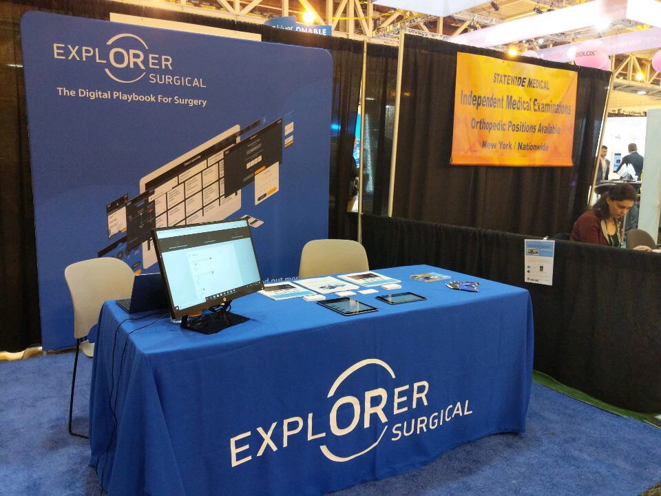 Explorer_GHX's tweet image. At #AAOS? Stop by booth 6257 to learn about ExplORer Surgical’s digital workflow playbook for orthopedic surgery!