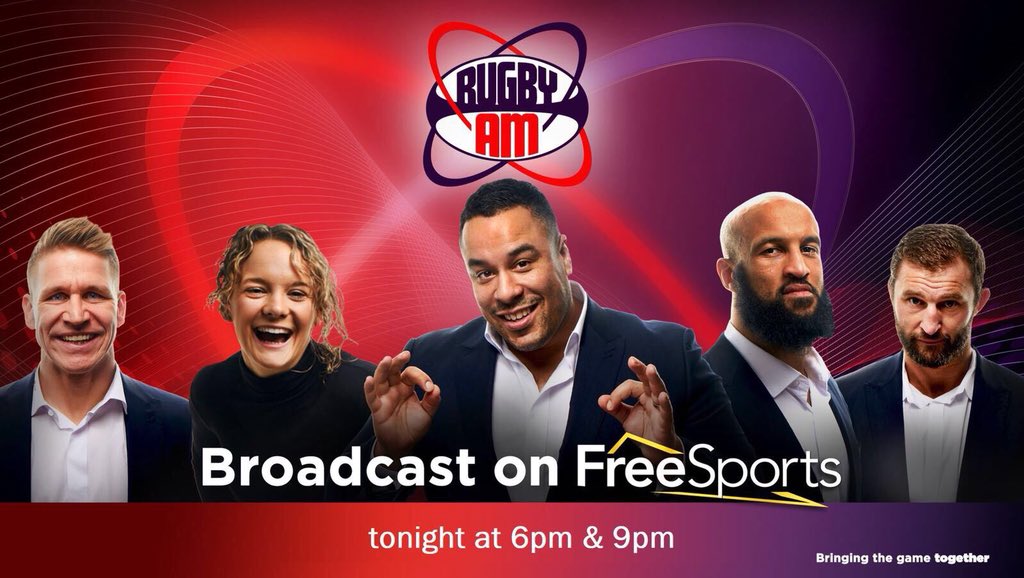 Ste_Ward's tweet photo. Tonight 6pm &amp; 9pm @RugbyAM on @FreeSportsUK 

Freeview HD 95 
Sky 424 
FreeSat 252 
TalkTalk 95 
BT Vision 95

On this week: #JJB @alexsimmonstv @paulwood_RL16 @mickyhigham #DannyBrough @jen_norr @Mark_Flash_Flan @DannyMaun @DaveAllen1981 @wolvesrl &amp; much more!

#RLfamily RT https://t.co/Si2k5f1TQb