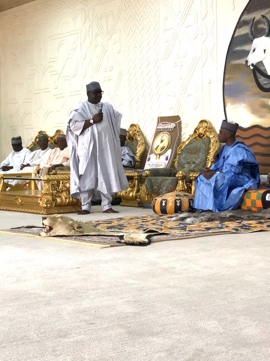 TMTumsah's tweet photo. 26th February 2018: I led a delegation from the @NePcni on a familiarization visit to the Emir of Gombe, HRH Alhaji Abubakar Shehu Abubakar at his Gombe Palace. He pledged support to the Committee towards the successful delivery of its mandate in the North East. https://t.co/QUVtjEQilA
