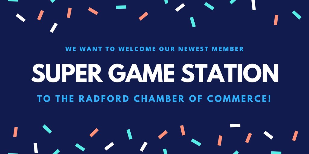 Welcome to the Chamber, Super Game Station! 

#werebettertogether #yourchamber #radfordva #radfordchamber