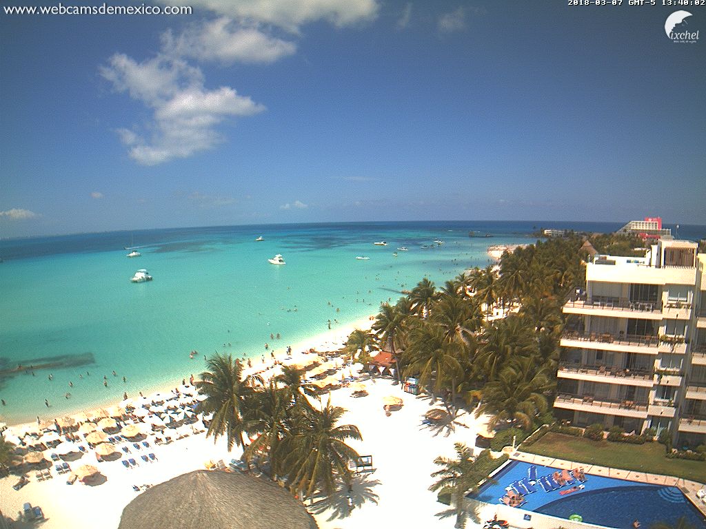 webcamsdemexico's tweet photo. Tarde soleada en #IslaMujeres #QuintanaRoo.
Temperatura: 27° C.
Streaming y webcam en vivo: https://t.co/dnXRu2N56n https://t.co/4IMyfSJuQj