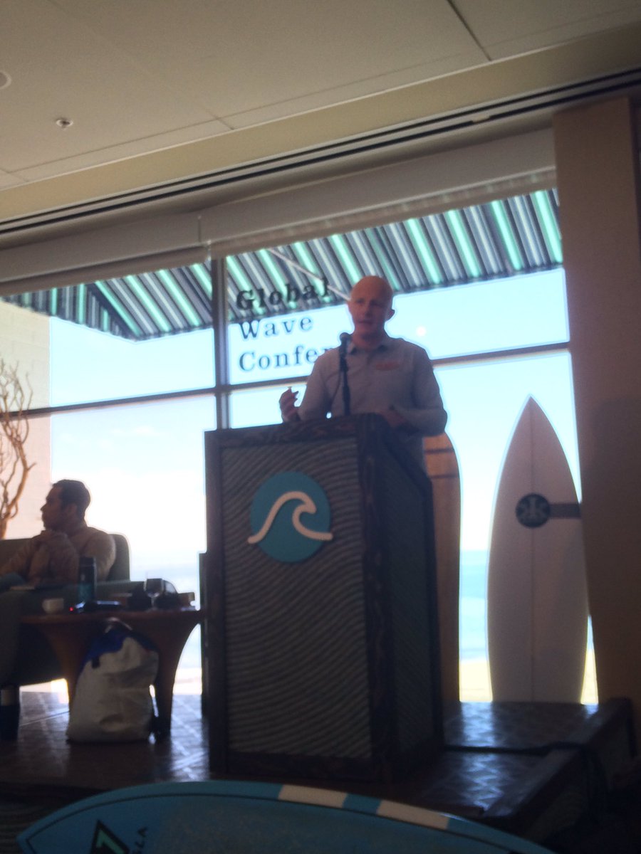 HugoSAS's tweet photo. Leadership and commitment to #Environment #People #Product from @FinisterreUK Great presentation from #TomKay #ColdWaterSurf #WetsuitRecycling #GlobalWaveConference https://t.co/kcNNx9obQf