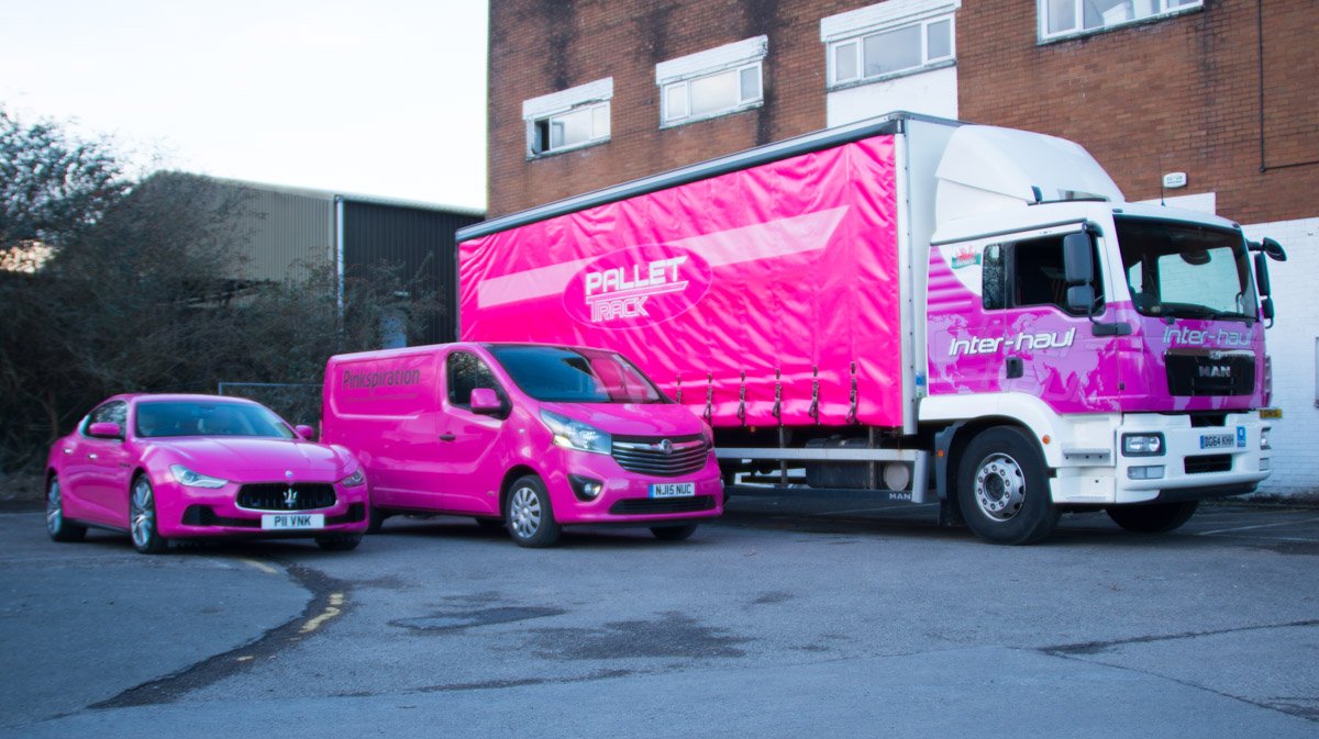 Pinkspiration1's tweet photo. @Interhaul @iwd @BBCBreakiing @BBCNewsnight @BBC100women We launched a Pink truck in partnership with Inter-haul and Pinkspiration to encourage diversity in industry. Spot the truck. Credit Photographer: Ritchie Shannon and thank you Mark Waite it has the WOW factor https://t.co/ilaPDFlbxF