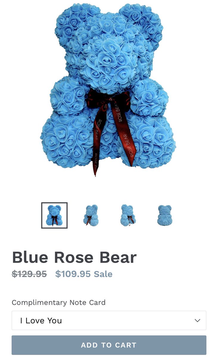 blue rose bears