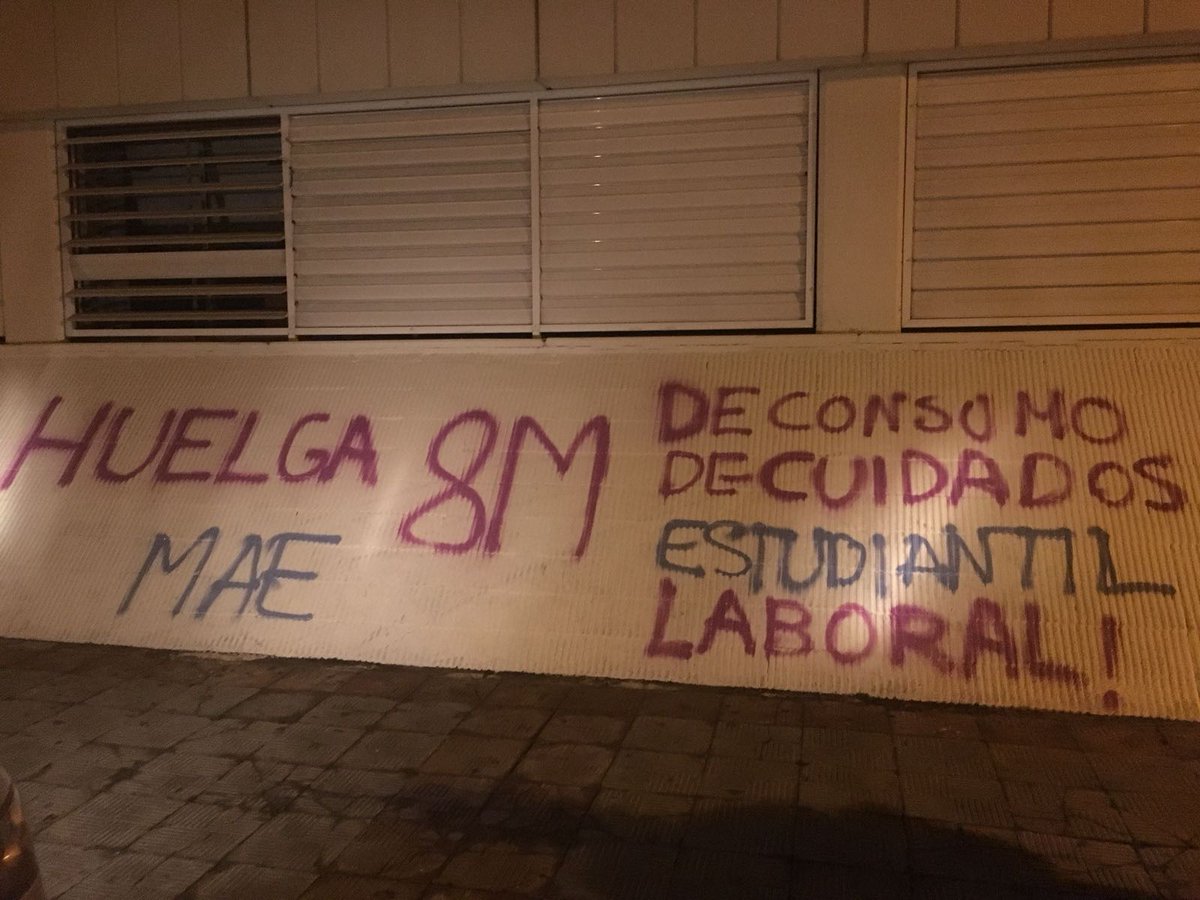 TwitdelMAE's tweet photo. Mucha fuerza mañana a todas, va a ser un día histórico de lucha. #el8demarzoyoparo https://t.co/MkeBJKjYzF