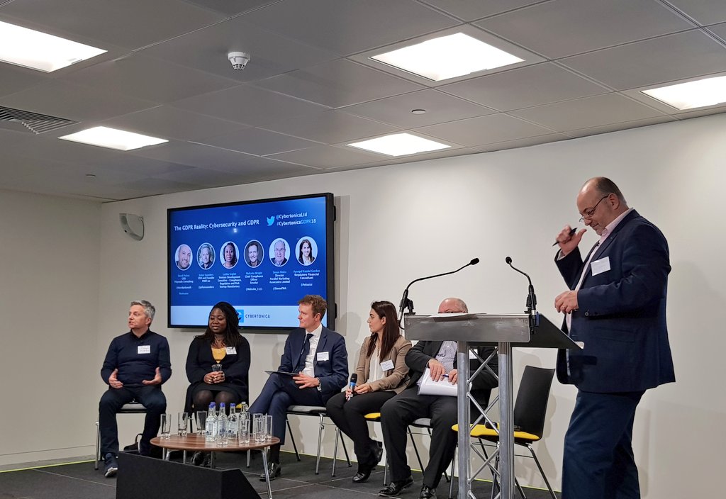 zedkaz87's tweet photo. Proud sister at Cyber &amp; GDPR event at Level 39! @Aykazzz is one of the panel experts!! #regtech #GDPR #regulation https://t.co/dYW9kYEuIc