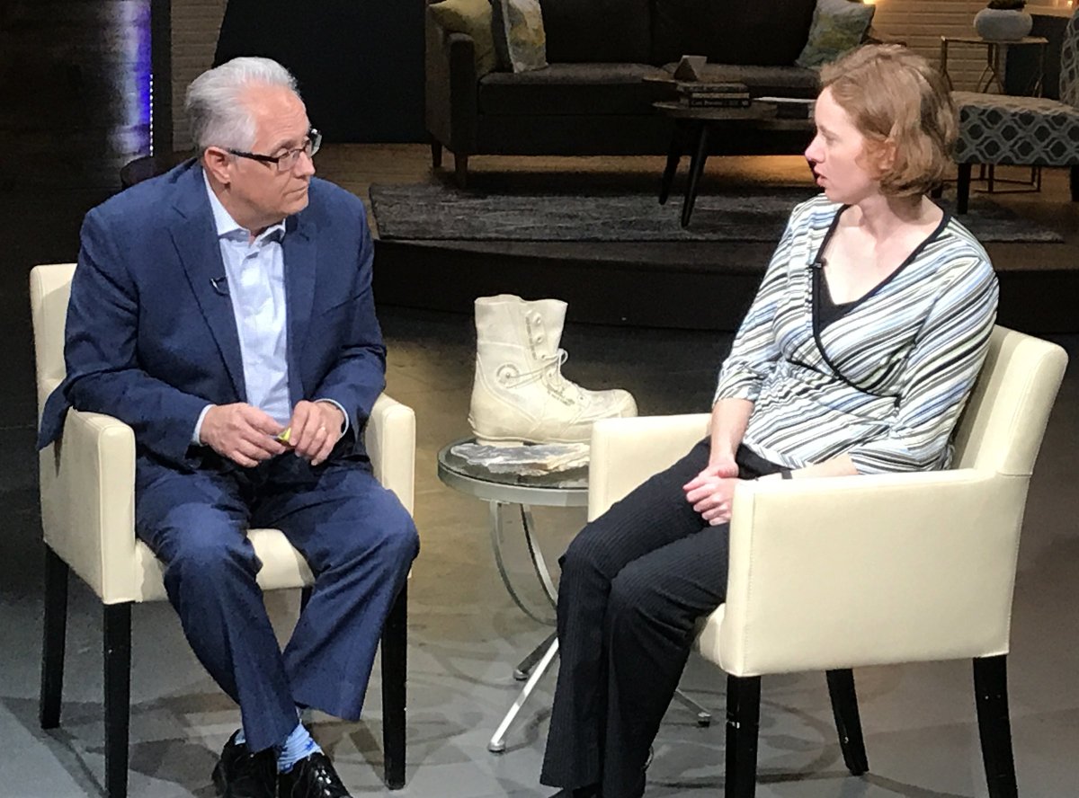 BradBiles's tweet photo. Thanks to @joelkclive @41actionnews for interviewing @ParkUniversity's #PattyRyberg for #NicholsAtNight talk about her recent research trip to #Antarctica. Stay tuned for air date information! https://t.co/ObCfw8lByM