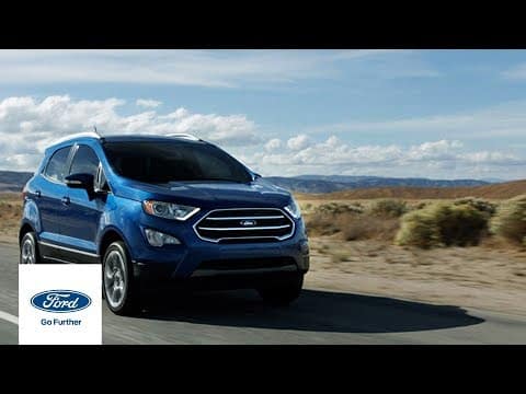 The first-ever* EcoSport is here. With its available full-color 8-inch touchscreen, power moonroof, Intelligent 4WD, heated front seats and more, you can experience the things you've always wanted. 

youtu.be/by3gI-3XcWs