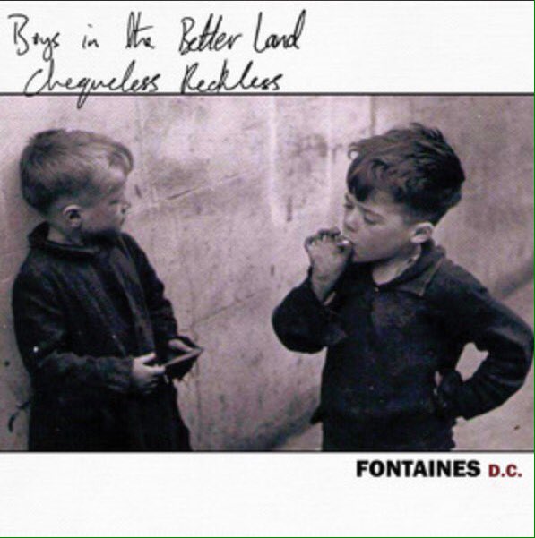 New name, same attitude.. Another great release <a href="/fontainesdublin/">Fontaines D.C.</a> Boys In The Better Land/ Chequeless Reckless facebook.com/adventuresinto…