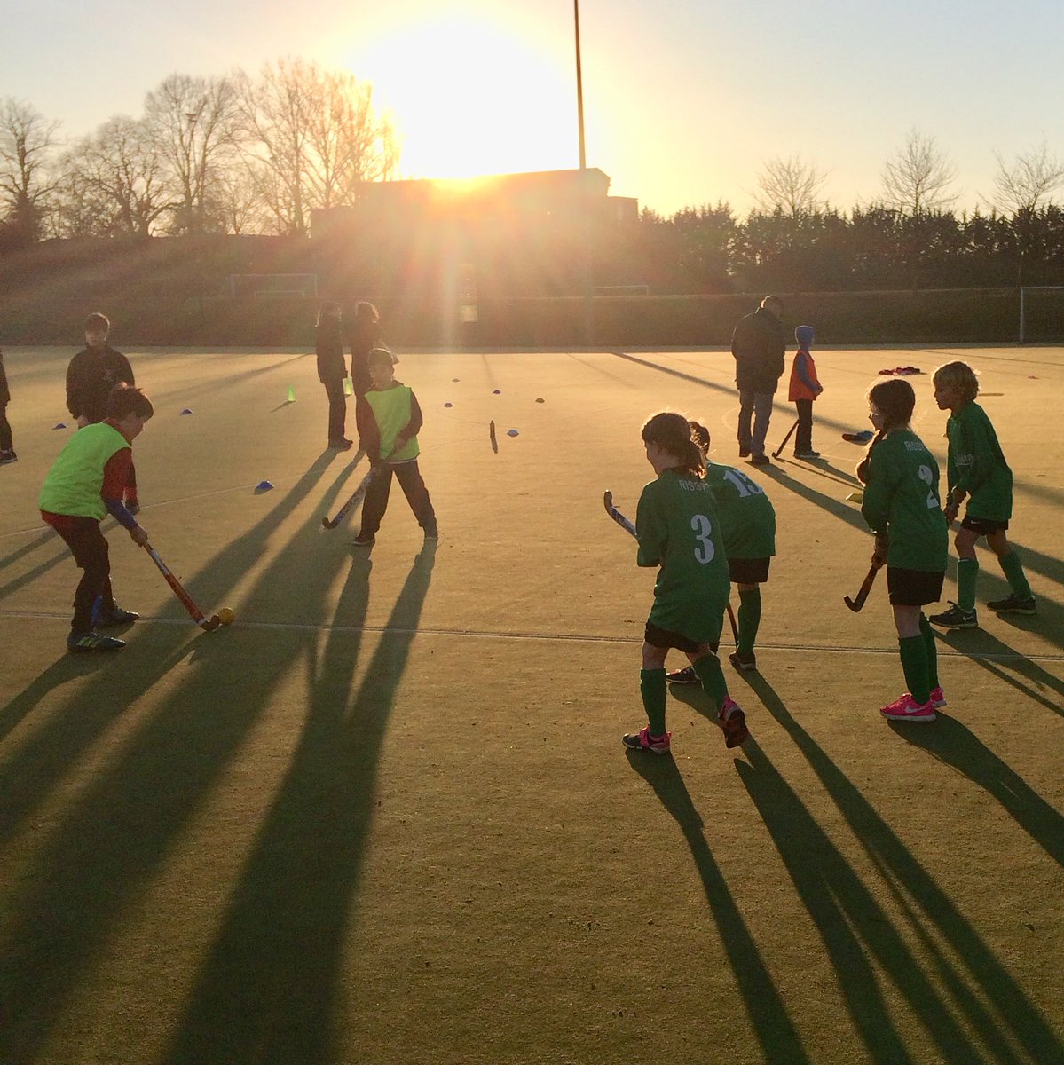 Lovely evening of a Hockey at <a href="/KingEdVIsport/">King Edward VI Sport</a> organised by <a href="/BSPprimarySSCO/">Bury Schools Sport</a> thank you. Great fun playing games against @SebertWood and <a href="/Sexton/">sexton</a>’sManor. The Year 4 Risby team were chuffed to finish unbeaten. Well done team🏑