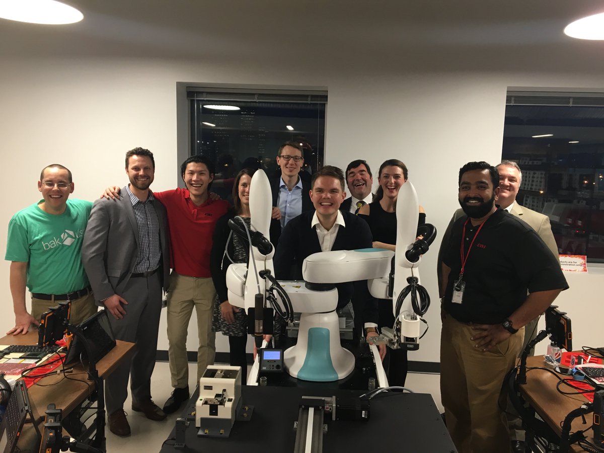 “Buffalo Manufacturing Works has been able to develop the system for us in such a way that it’s so fast to reset,” says Malloy. @RIA_robotics just published an informative article about our work to integrate cobots into <a href="/bakusabuffalo/">Bak USA</a>'s production line >> bit.ly/2HdS8Vz