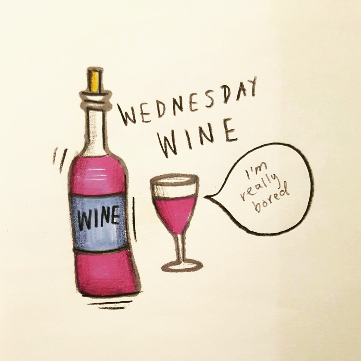 #WednesdayWisdom #whine #humpday #bujo #bulletjournal #doodle