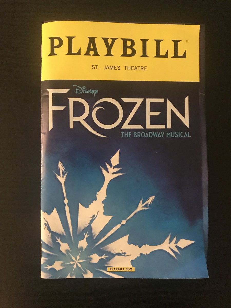 It totally warmed my heart to see <a href="/FrozenBroadway/">Frozen the Musical</a> last night. Bravo, friends!!