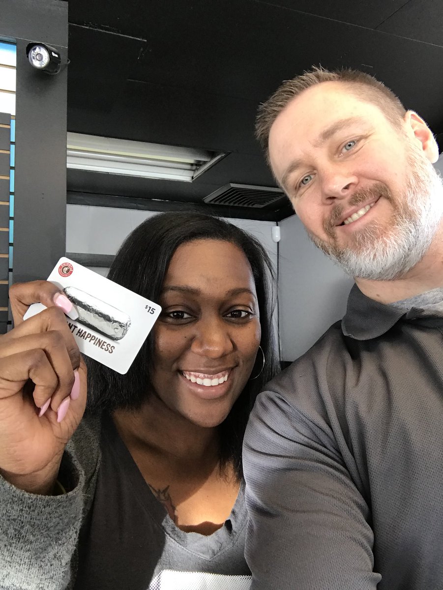 greginsouthva's tweet photo. Brittney hit the incentive goal for Feb and won a Chipotle gift card. @alantubbsboost @ https://t.co/E89mSa7cK7