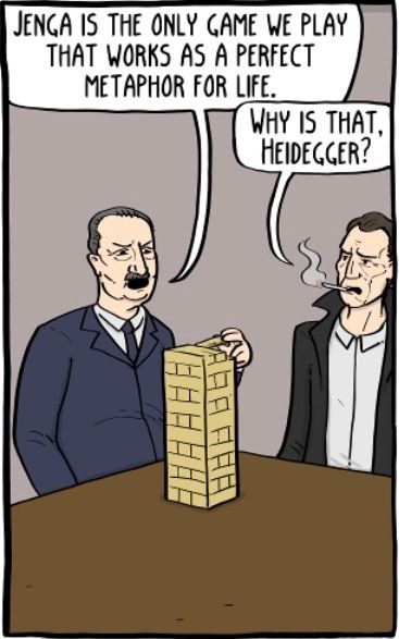LevelOneGamePub's tweet photo. Jenga and the meaning of life.
#Jenga @existentialcoms #MeaningofLife #heidegger #Ottawa #MyOttawa #BywardMarket #BoardGames #PartyGames #UOttawa #UCarleton #gamecafe
https://t.co/goThqjcLCB https://t.co/d5watKi11B